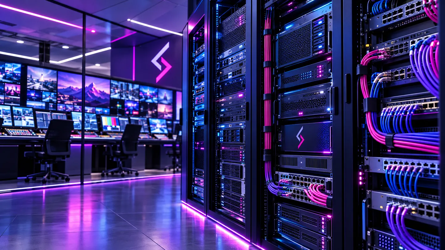 Broadcast control room systems concept